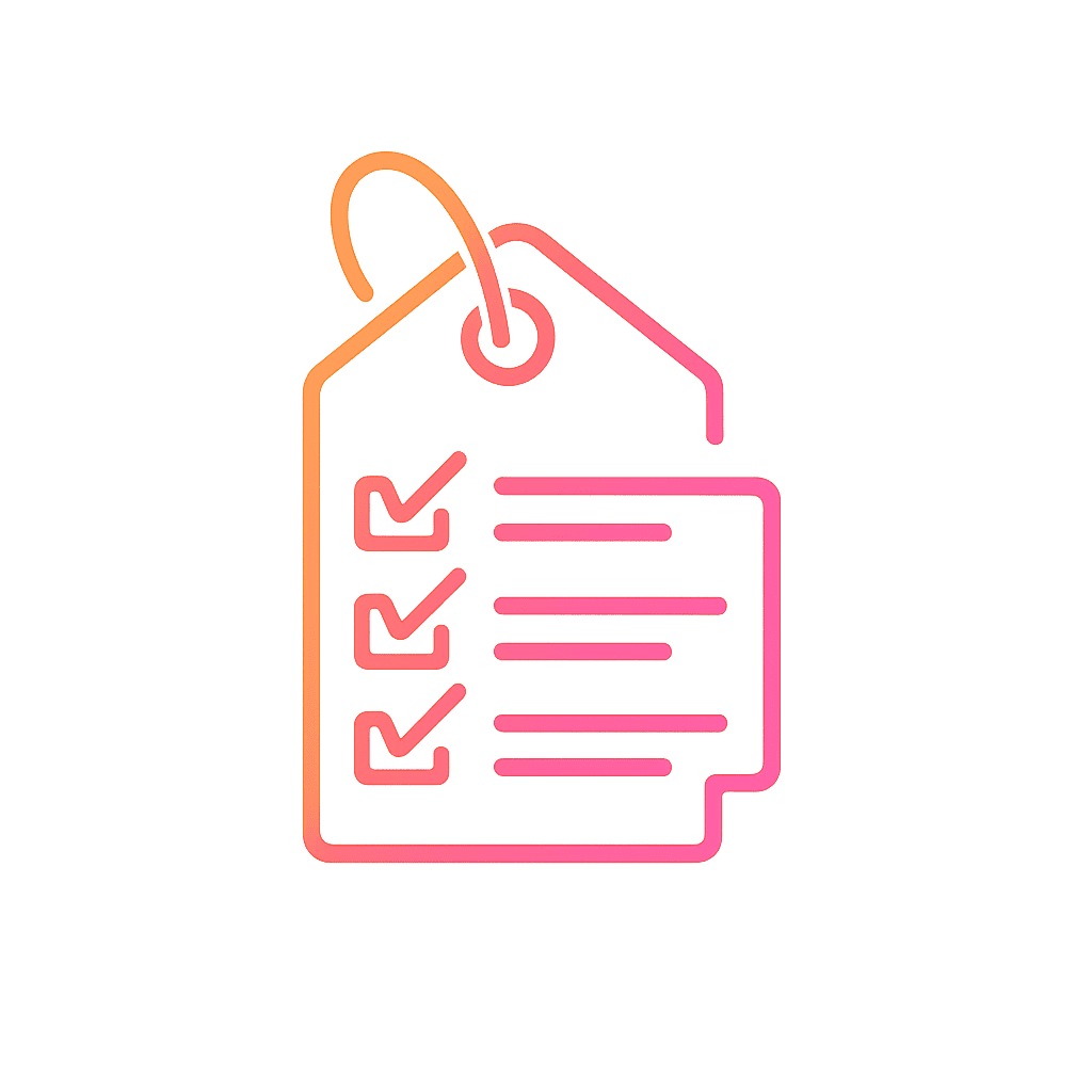 Icon illustrating clear explanation of denture cost components and what is included.